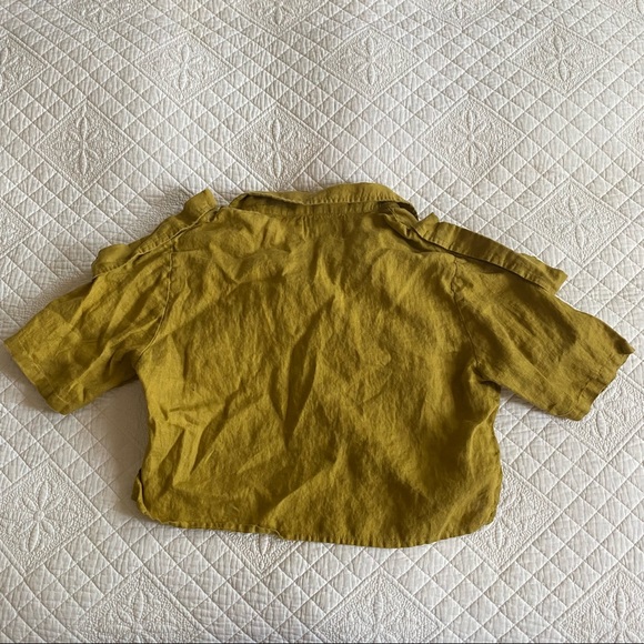 Fashion Brand Company (FBC) by Penelope Gazin 3 Collar Cropped Polo - Picture 3 of 6